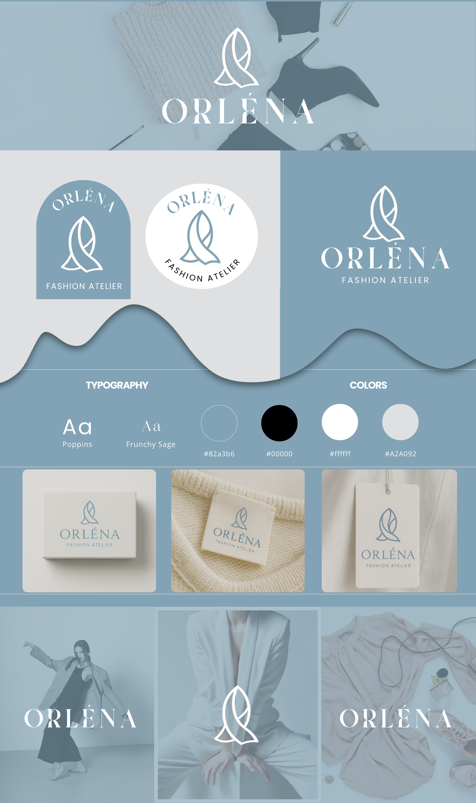 ORLÉNA Brand Identity Board