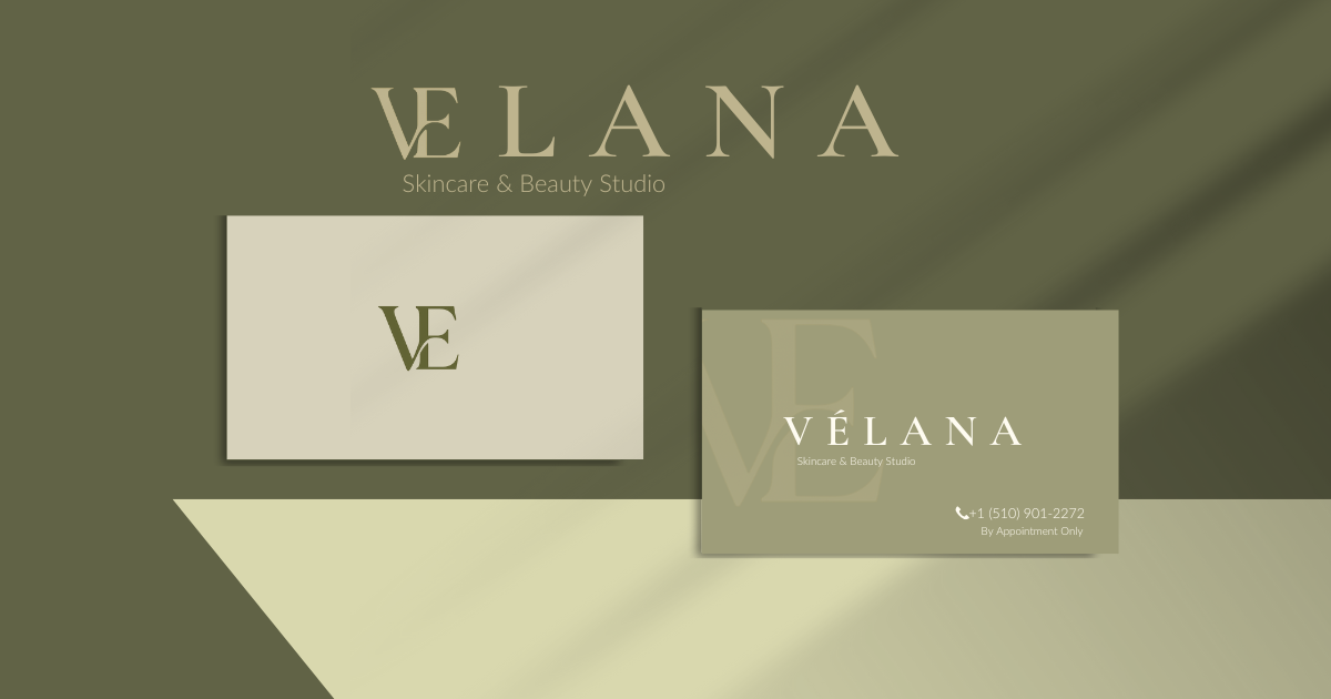 Velana business card design mockup